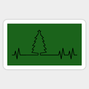 Christmastreebeat Sticker